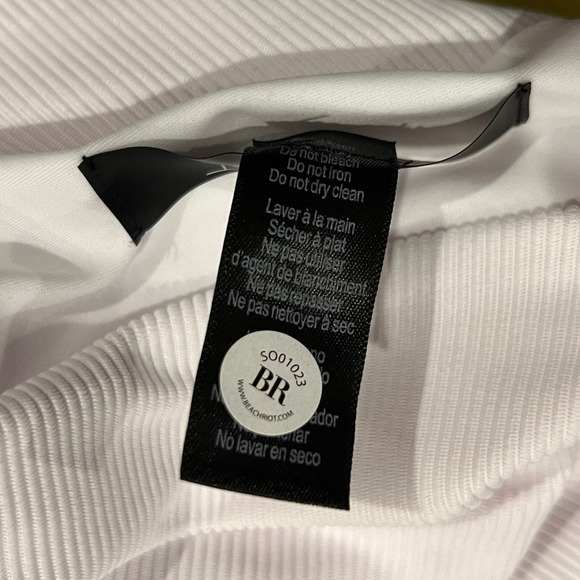 Beach Riot Celine Ribbed One-Piece Size Medium - Picture 7 of 9